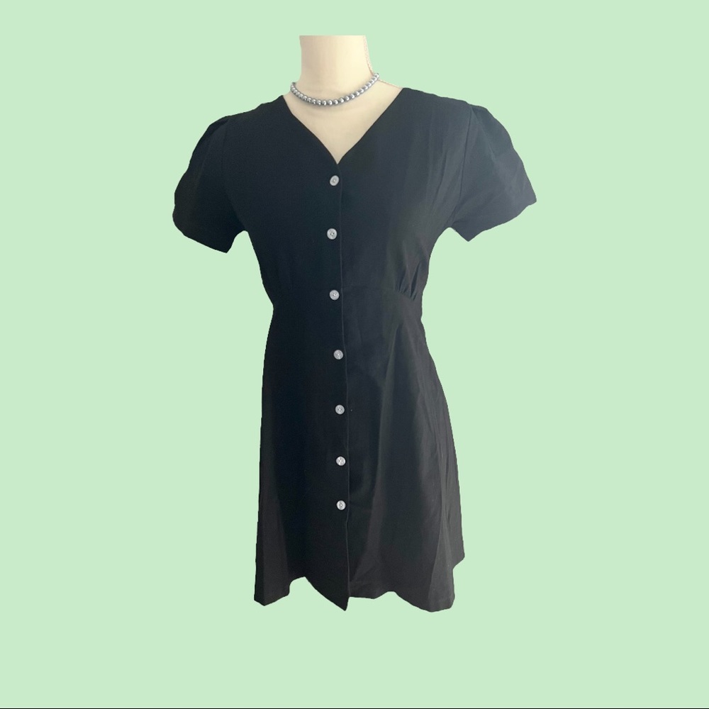 Black Korean Dress